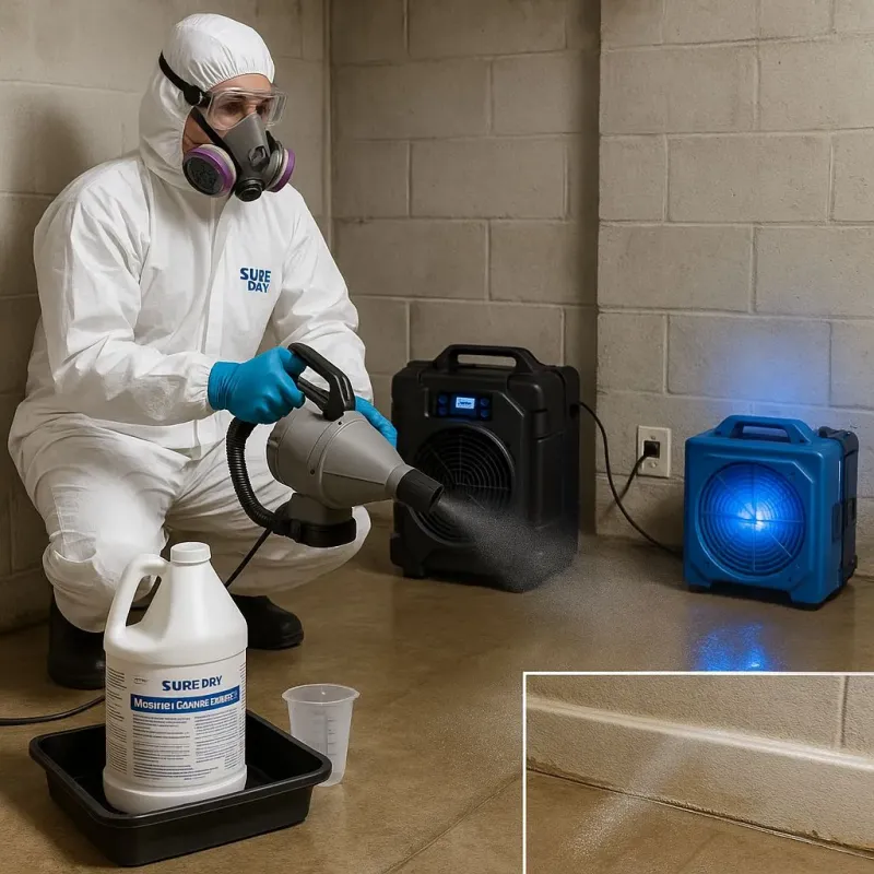 Sanitization and Odor Removal process in Lovejoy, GA